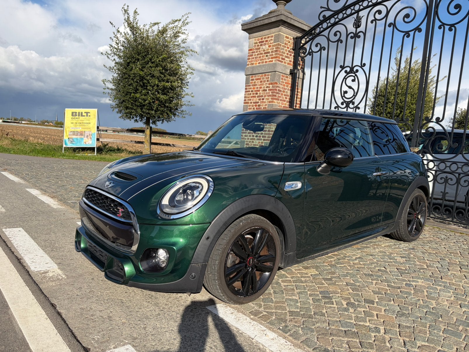 MINI JOHN COOPER WORKS 2.0 TURBO 231 CH AUTOMATIQUE FULL, Auto's, Automaat, Zwart, Zwart, Leder