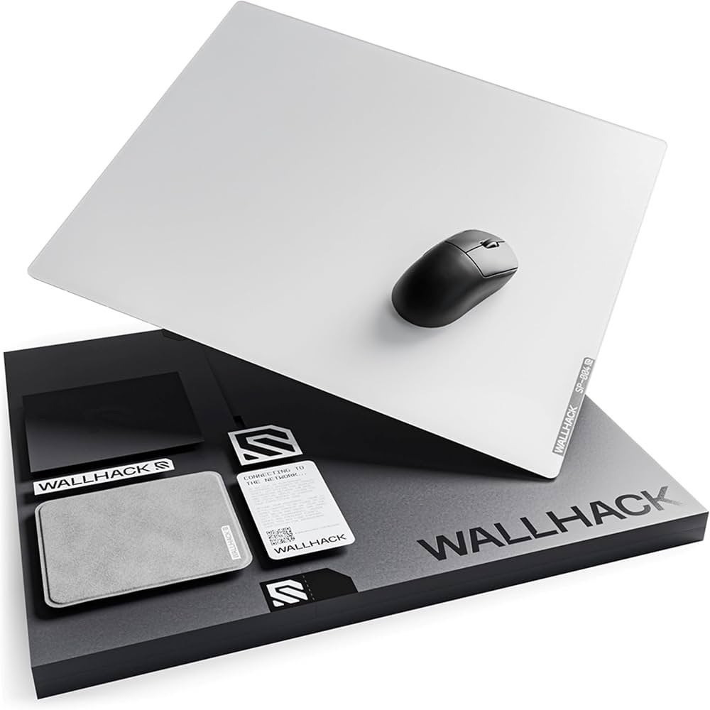 Wallhack Glass Gaming Mouse Pad, Computers en Software, Ophalen of Verzenden, Zo goed als nieuw