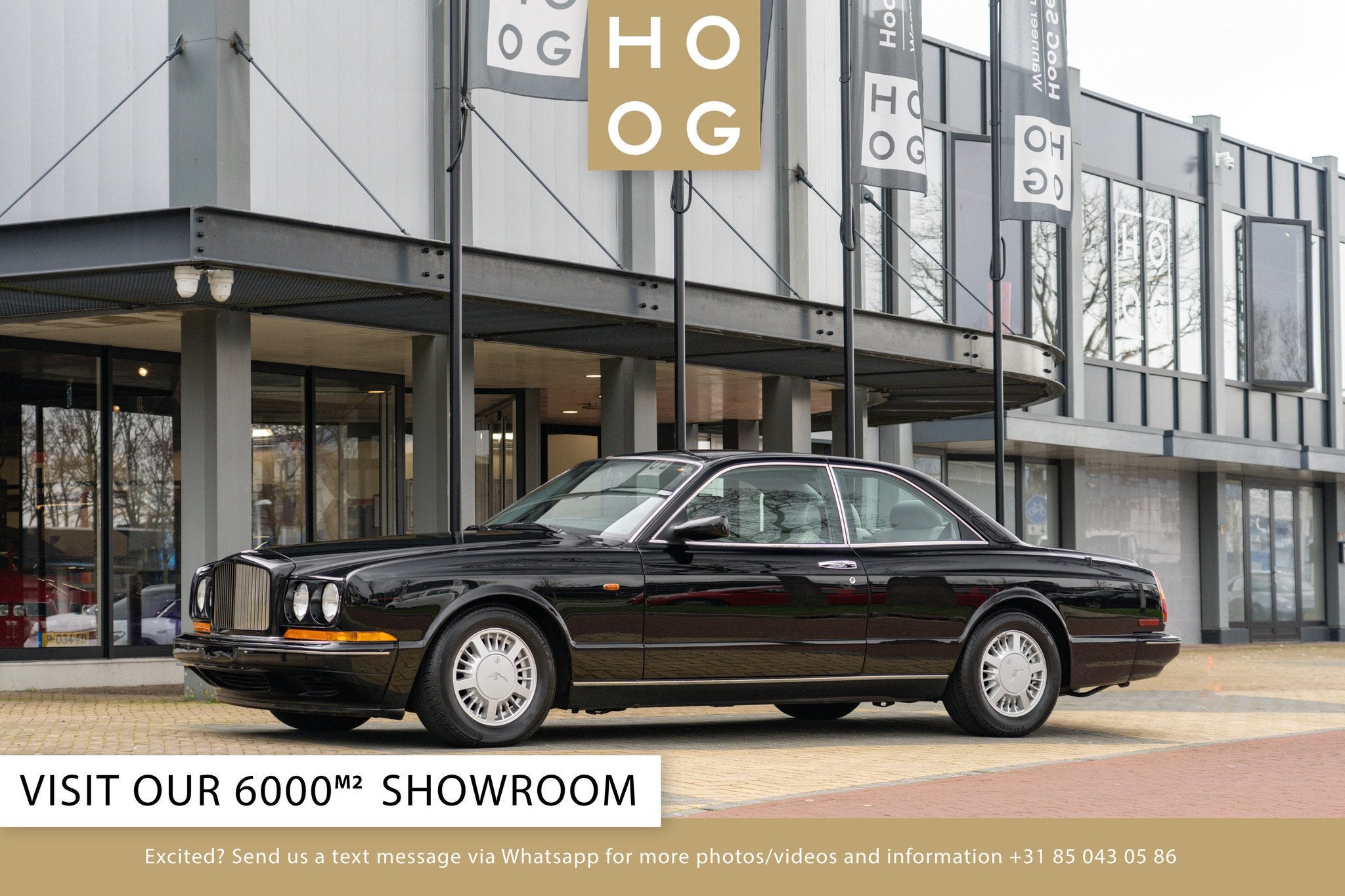 Bentley Continental R 6.75 V8 Youngtimer (bj 1993), Auto's, Bentley, Te koop, Continental, Lederen bekleding, Benzine, Coupé, 2 deurs