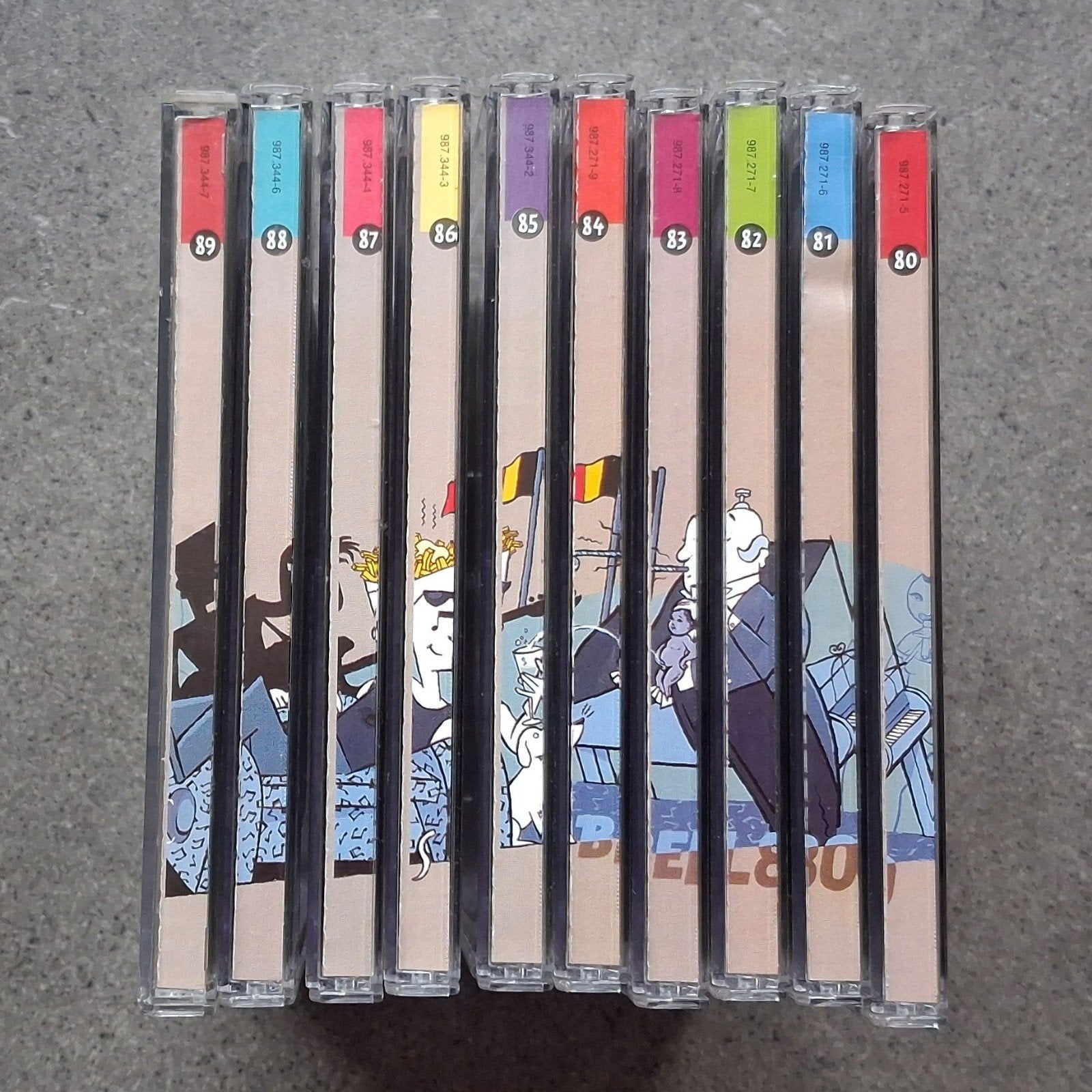 Bel 80 (het beste uit de belpop van 1980-1989) (10 cd), CD & DVD, CD | Compilations, Enlèvement ou Envoi