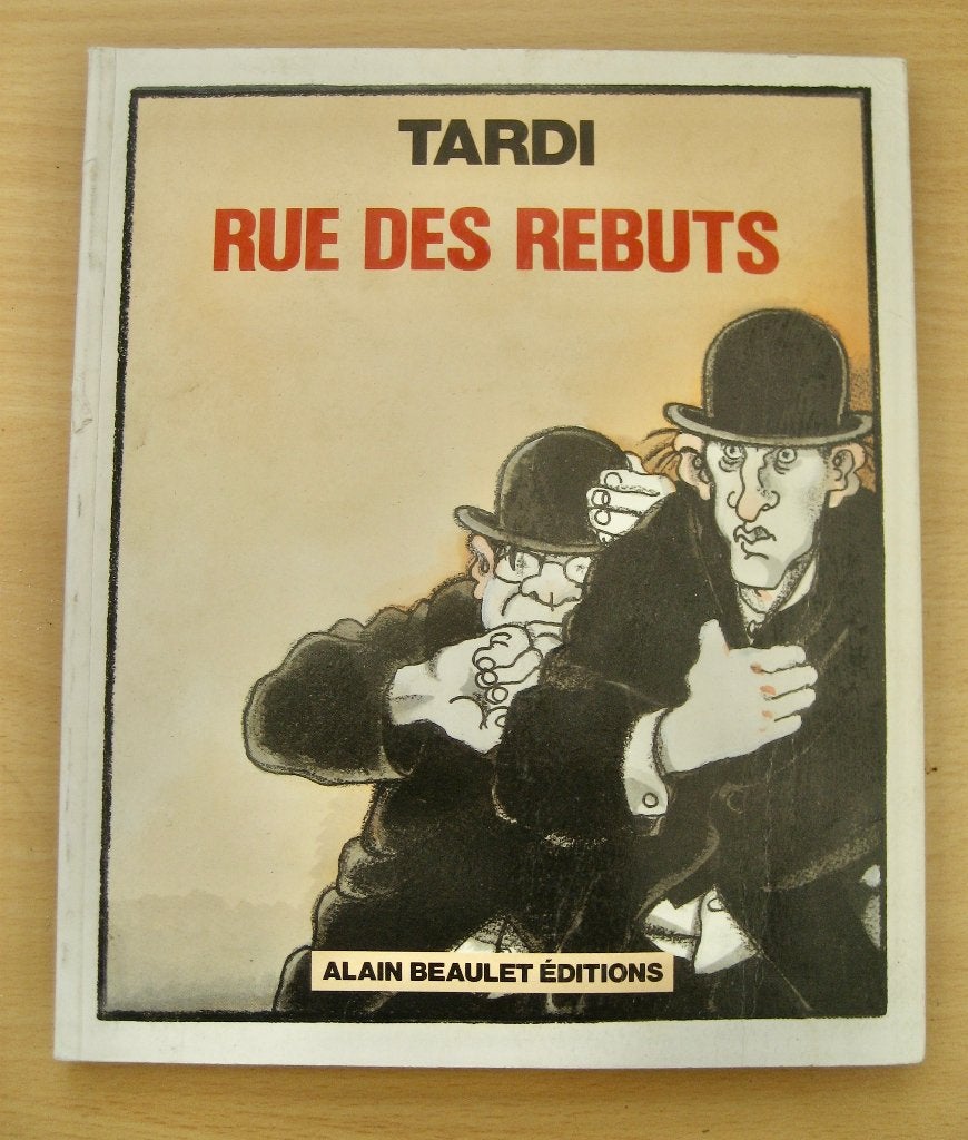 BD TARDI, „Straat van het Rebut” 1990, Boeken, Jacques Tardi, Eén stripboek, Ophalen of Verzenden, Zo goed als nieuw