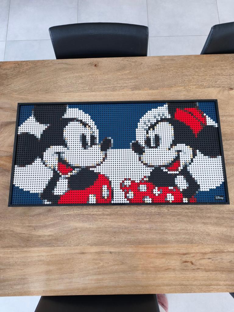 Lego Art Disney 31202 (x2) : Mickey & Minnie Mouse, Kinderen en Baby's, Speelgoed | Duplo en Lego, Ophalen, Lego, Disney