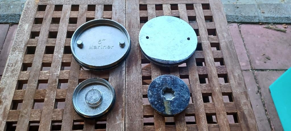 Mariner Tank deksels, Enlèvement, Comme neuf, Garnitures de pont, Voilier ou Bateau à moteur