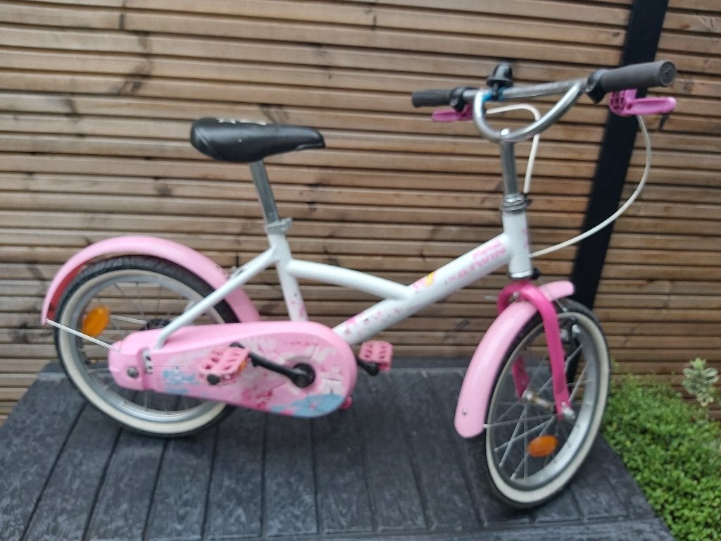 meisjesfiets, Ophalen, Gebruikt
