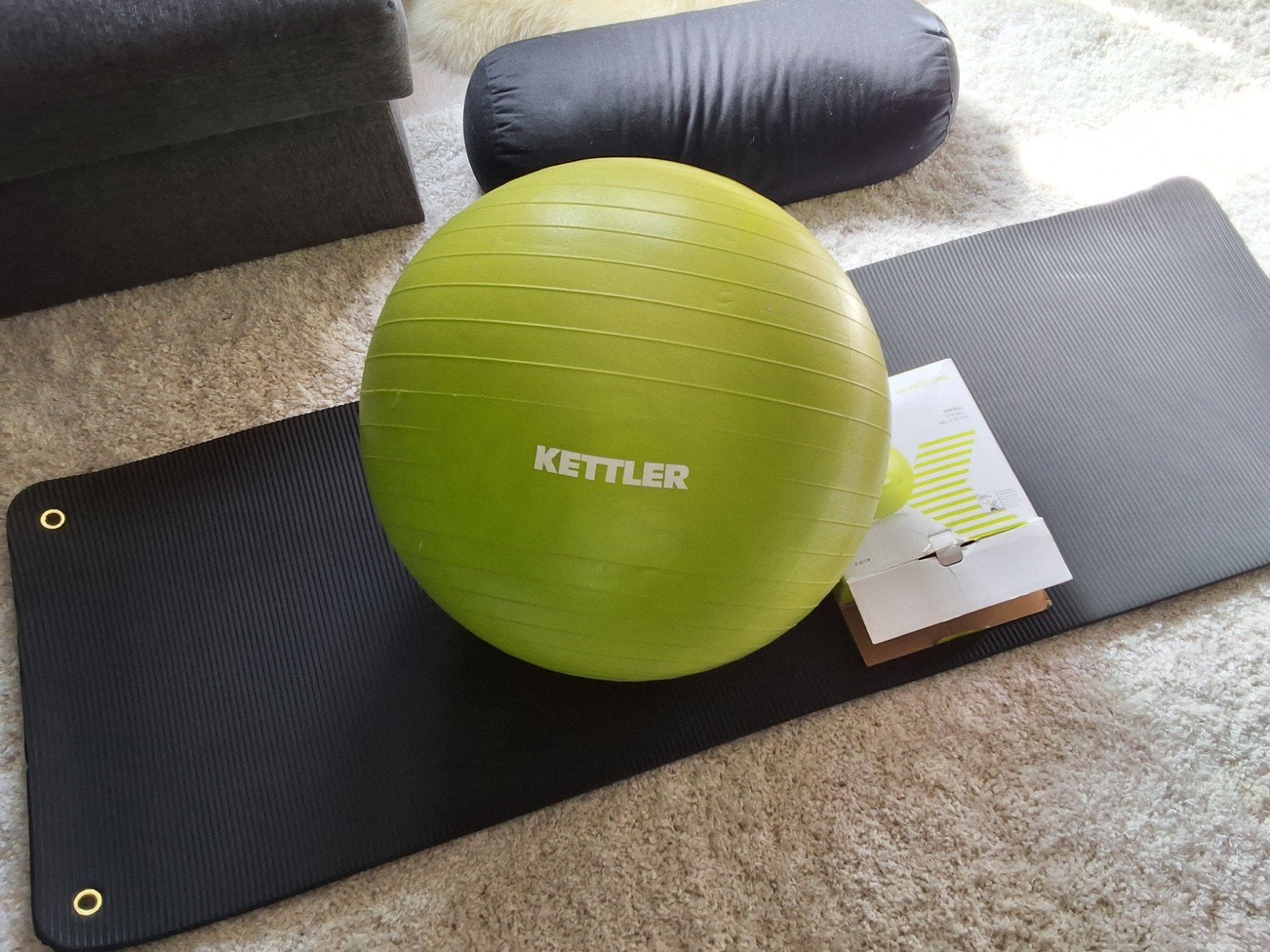 Gym/Stability Ball van Kettler, Sport en Fitness, Yoga en Pilates, Ophalen of Verzenden, Gebruikt, Overig