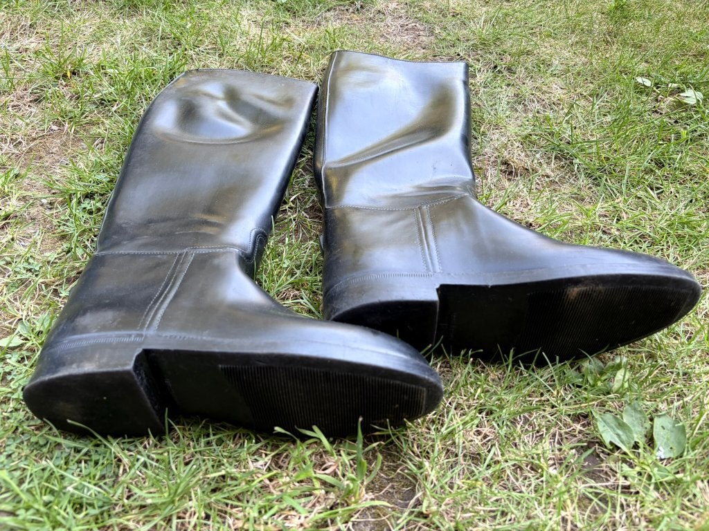 Bottes équitation en cuir AIGLE excellent état - 37, Enlèvement, Comme neuf