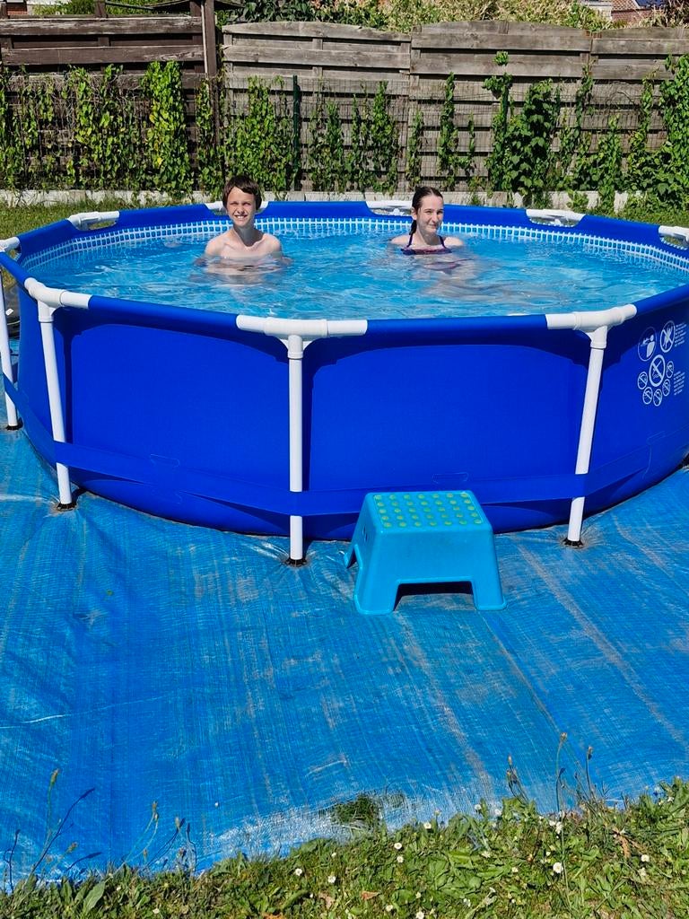 Rond Zwembad te koop, wegens aankoop van een groter model!, Jardin & Terrasse, Piscines, Enlèvement