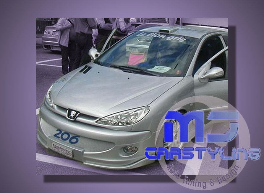Peugeot 206 - Koplampspoilers, Ophalen of Verzenden