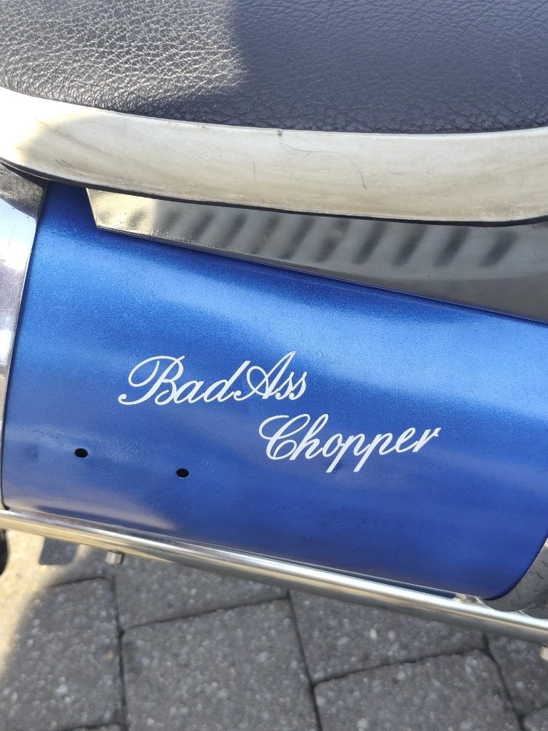 Driewieler chopper, Ophalen, Nieuw