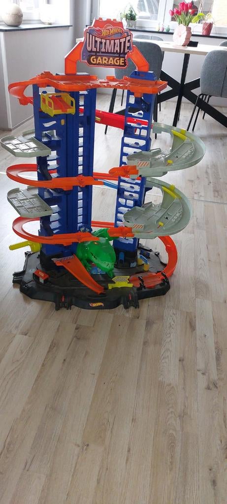 Hot wheels racebaan, Ophalen