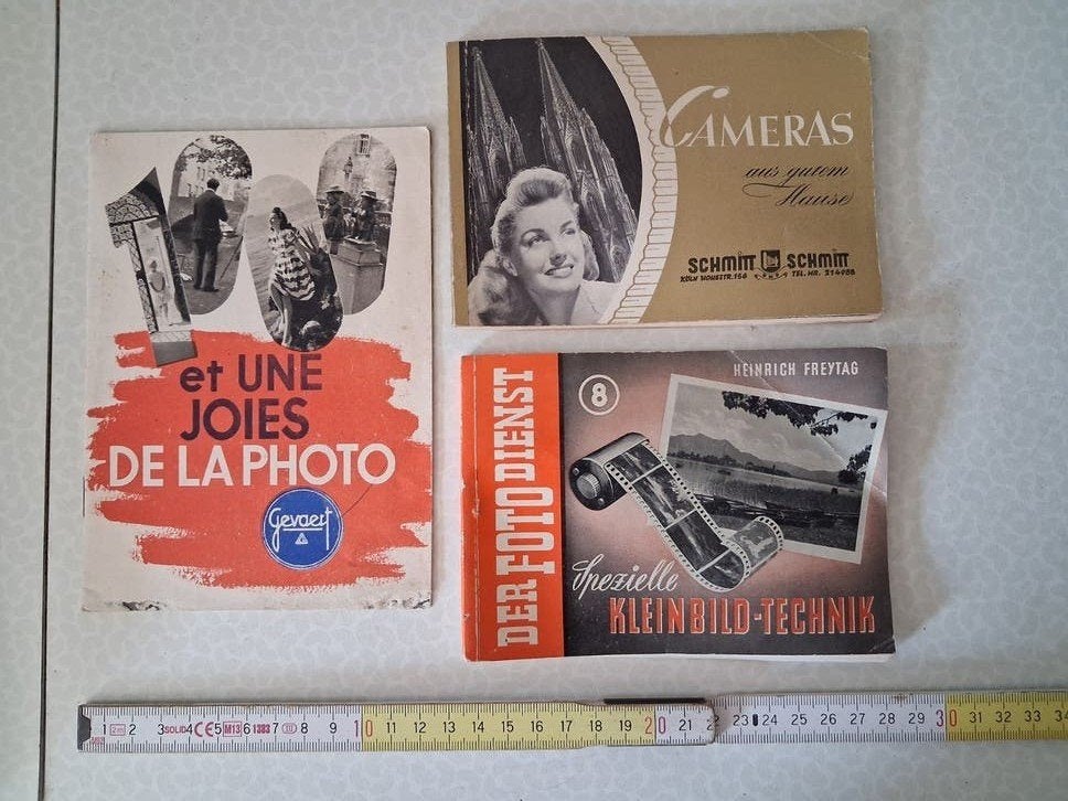Infoboekjes fotografie, Antiek en Kunst, Kunst | Tekeningen en Fotografie, Ophalen of Verzenden, Fotografie