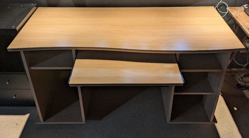 Bureaus, Maison & Meubles, Bureaux, Bureau d'ordinateur, Avec roues, Enlèvement, 140 cm