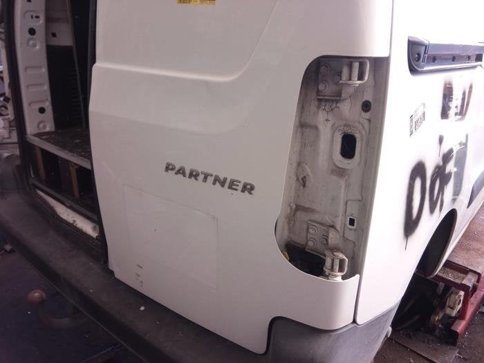 Portière arrière camionnette d'un Peugeot Partner, Autos : Pièces & Accessoires, -, -, 3 mois de garantie, Utilisé