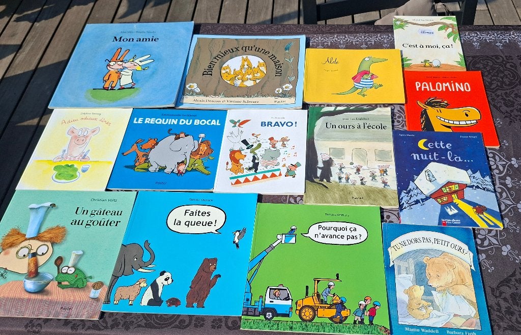 Lot 14 livres collection Minimax 3/5ans, Enlèvement, Utilisé, 3 à 4 ans