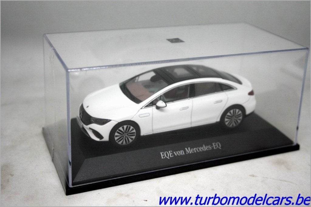 Mercedes EQE wit 1/43 Herpa, Ophalen of Verzenden, Nieuw, Auto, Overige merken