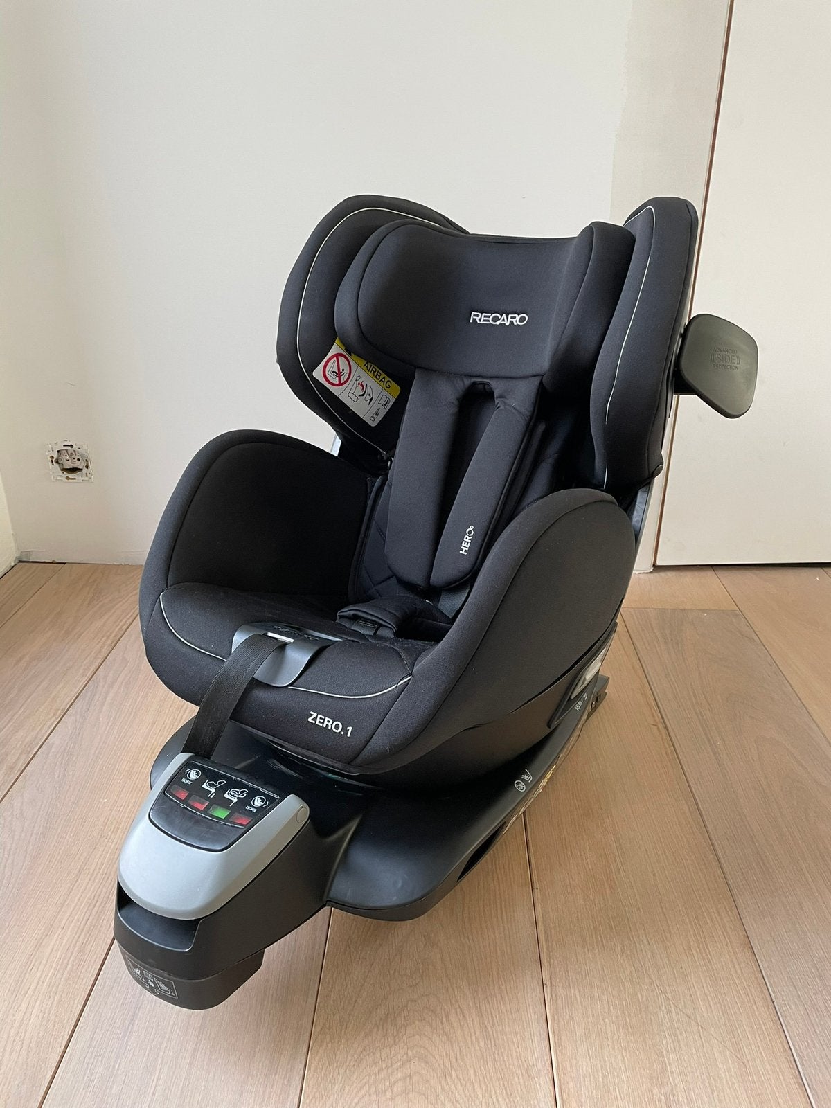 Siège auto Recaro isofix pivotant, vendu avec accessoires., Enfants & Bébés, Enlèvement, Comme neuf, Isofix