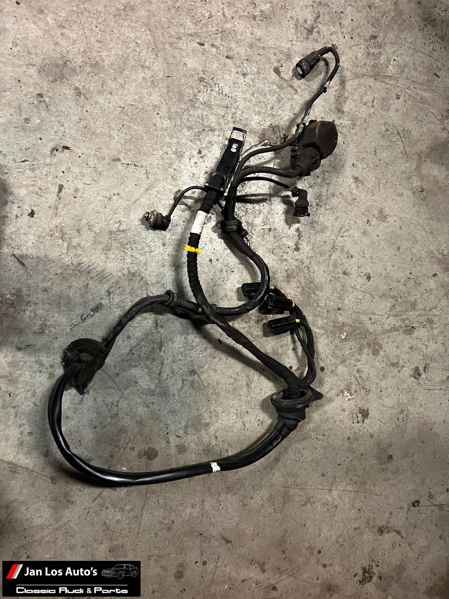 Audi V8 C3 typ44 keuzestandschakelaar met kabelboom, Auto-onderdelen, Gebruikt, -, -, -