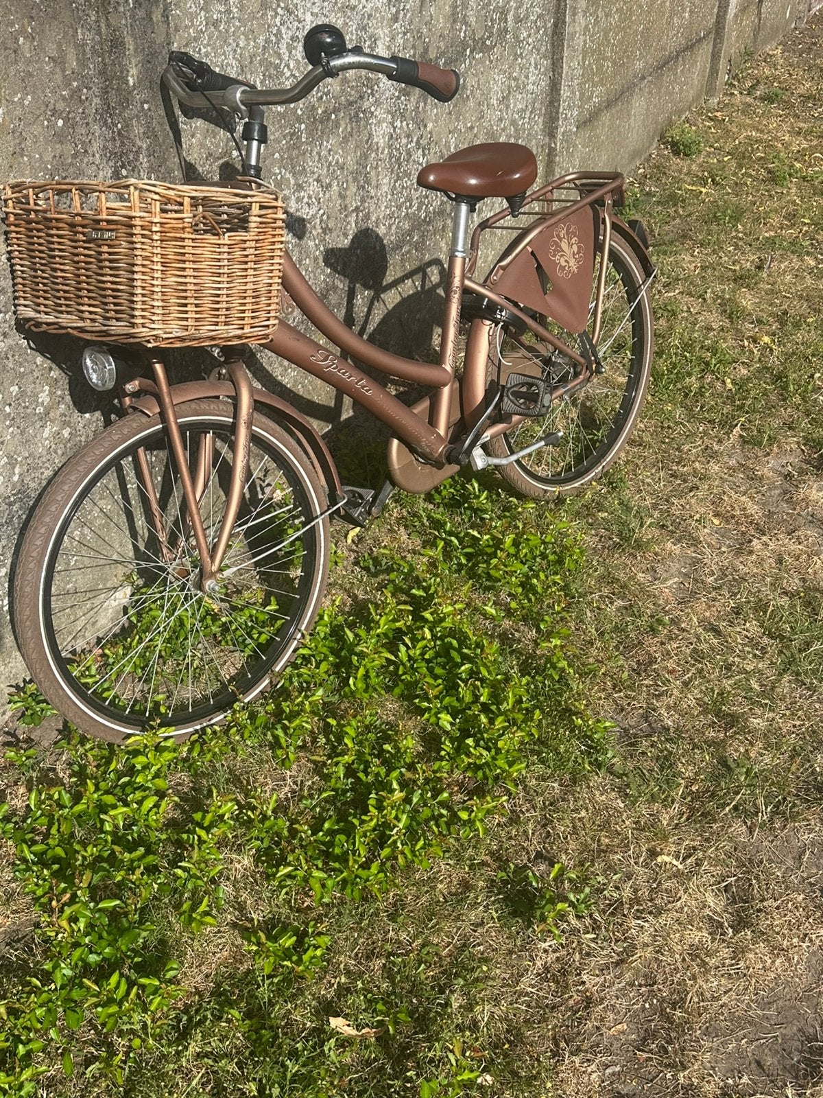 Meisjesfiets met mand, Enlèvement, Comme neuf