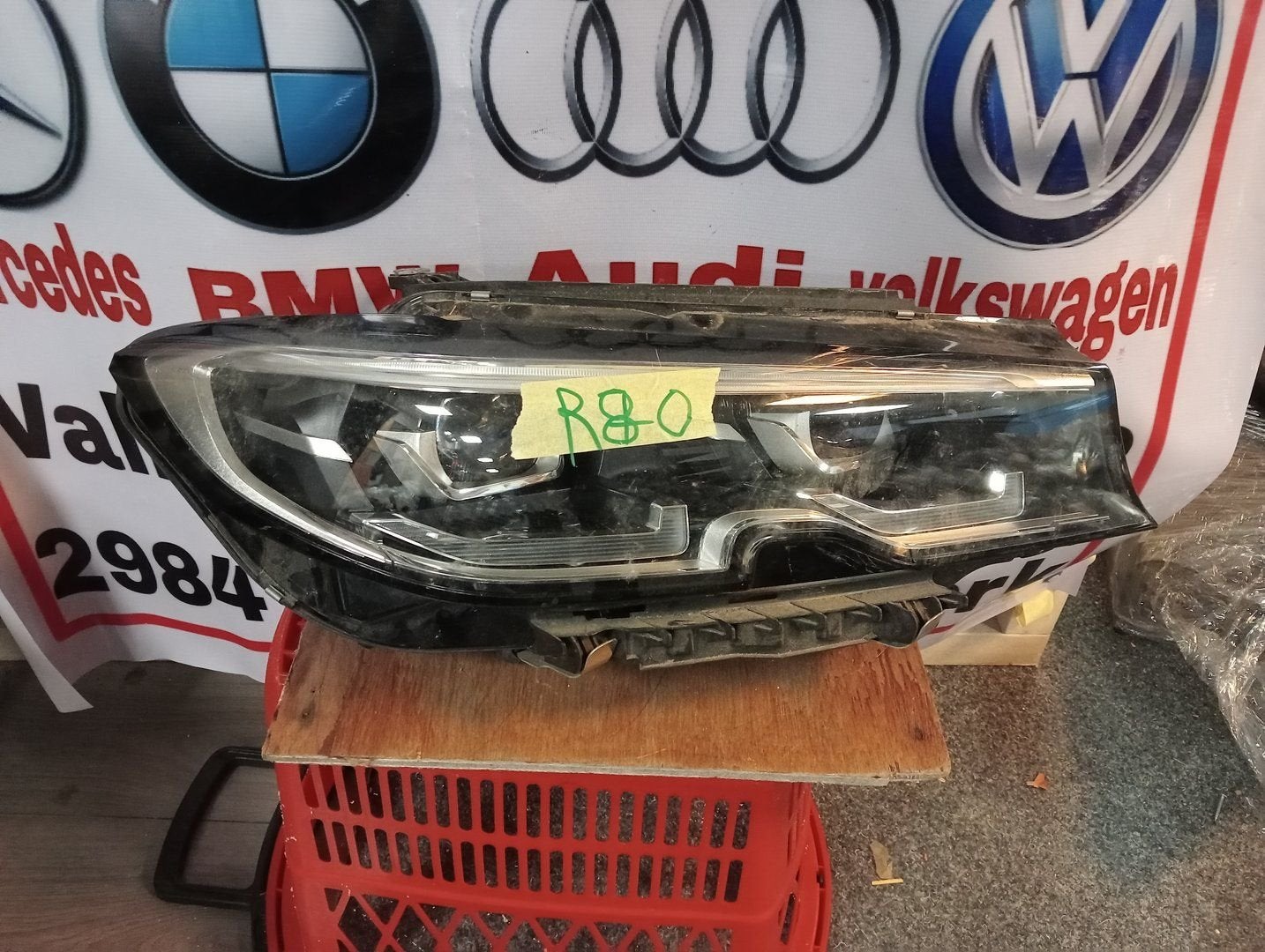 Koplamp BMW 3 serie G20 G21 Full led rechts 9481702, Gebruikt, -, -, Ophalen of Verzenden