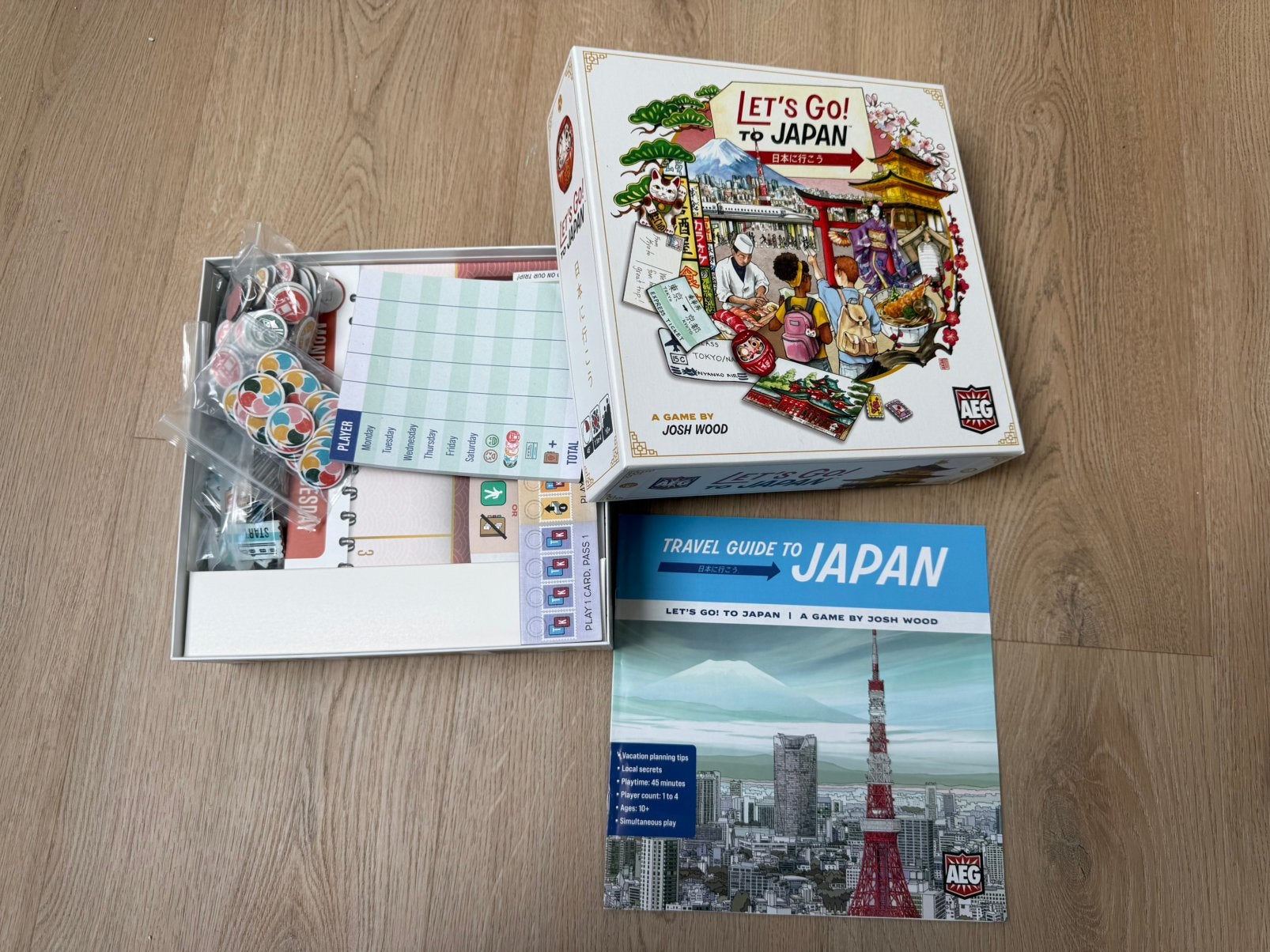 Let’s go to Japan EN, Ophalen, Zo goed als nieuw