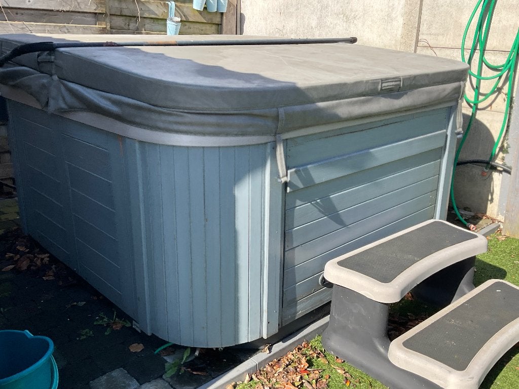 Jacuzzi, Enlèvement, Utilisé, Pompe, Fixé