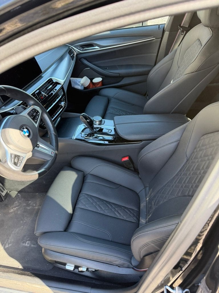 BMW 5-serie - 540d xDrive 340 pk BVA8 M Sport, Auto's, Automaat, 4 deurs, Zwart, 2993 cc