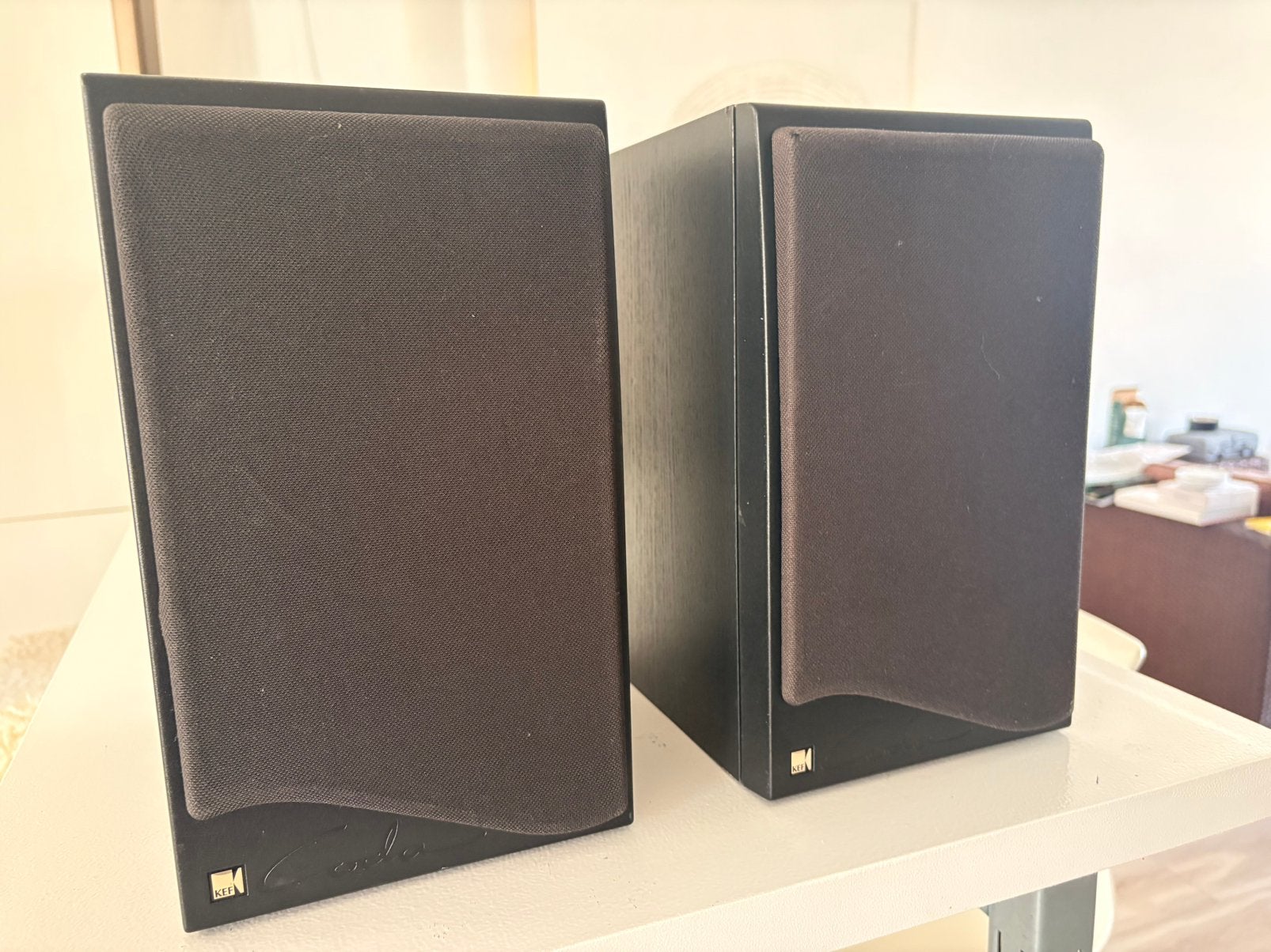 KEF code 7, Audio, Tv en Foto, Ophalen of Verzenden, 60 tot 120 watt, KEF, Boekenplank luidspreker