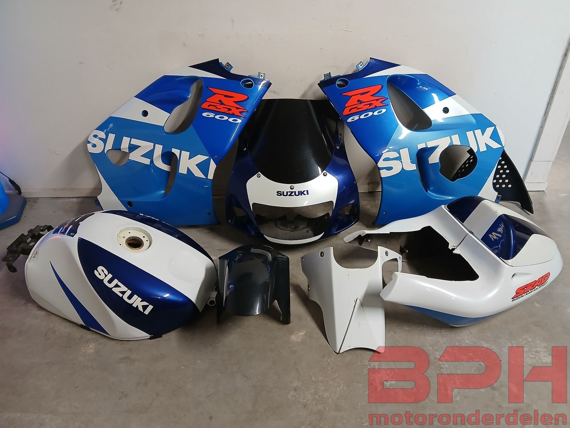 Kappenset / kuipset + tank Suzuki GSX-R 600 SRAD 1996 t/m 20, -, -, Enlèvement, Utilisé
