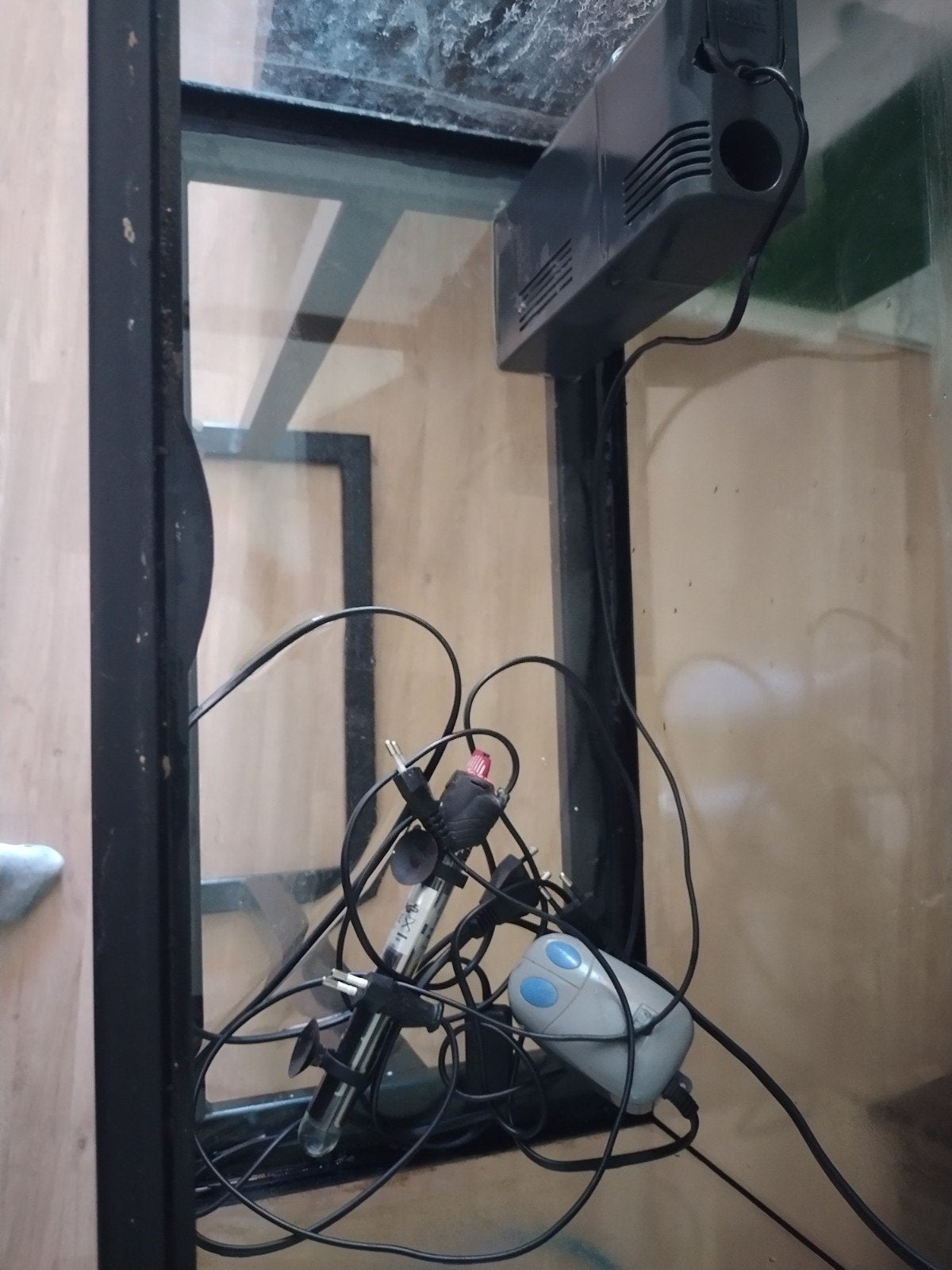 Aquarium met stander, Ophalen, Verwarming, Filter