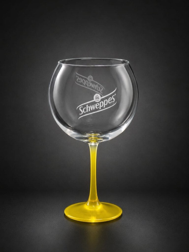 Verre ballon Schweppes, Collections, Verres & Petits Verres, Neuf, Autres types, Enlèvement