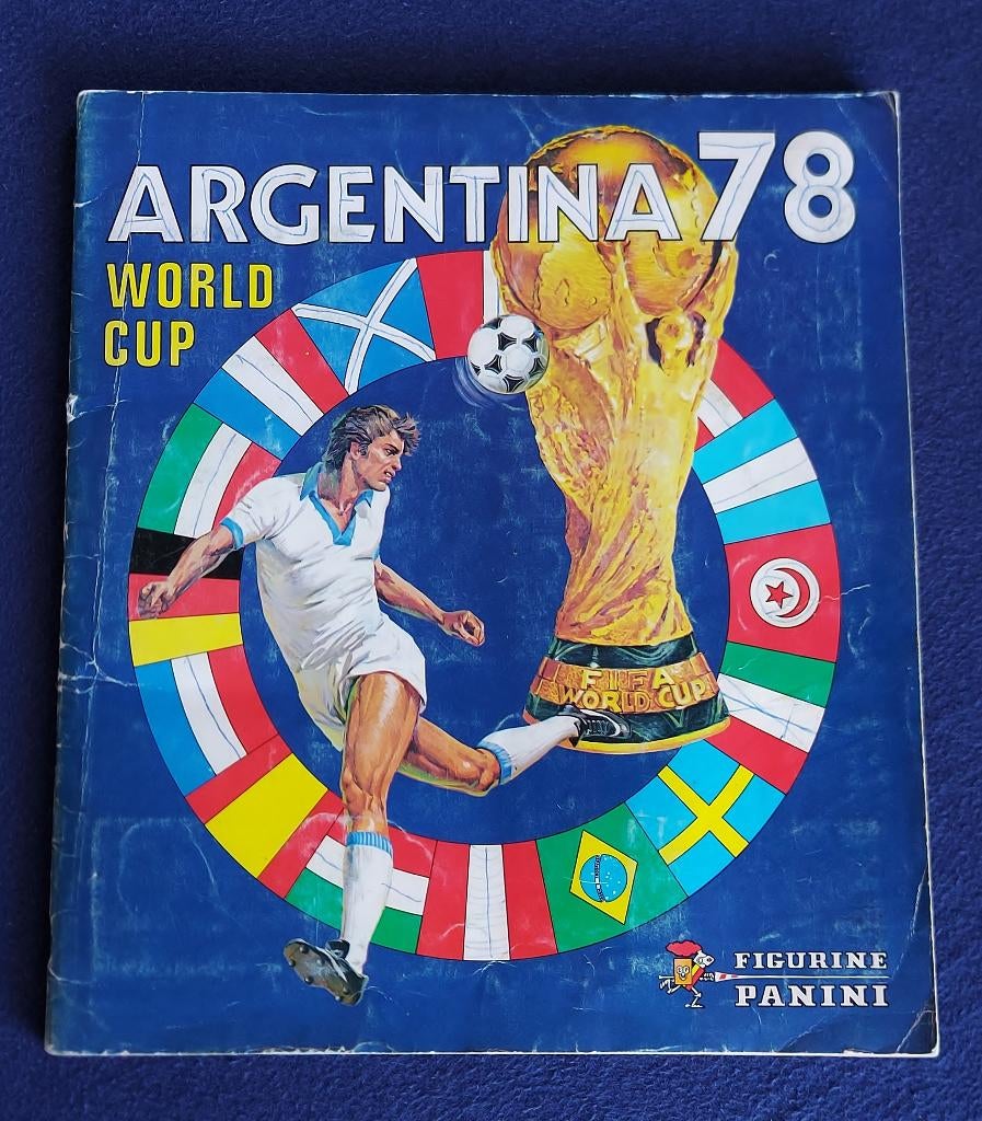 Panini sticker album voetbal ' WK Argentina 78 ' -volledig-, Verzamelen, Ophalen of Verzenden, Gebruikt, Poster, Plaatje of Sticker