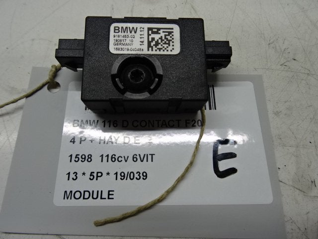 UNITE ELECTRONIQUE BMW 1 serie (F20) (9181463-02), Utilisé, BMW