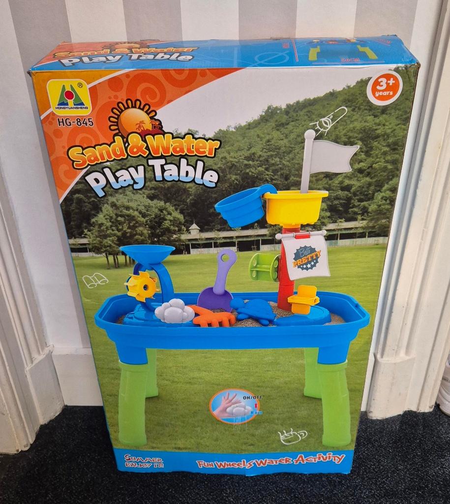 Zand -water speeltafel, Kinderen en Baby's, Speelgoed | Buiten | Zandbakken, Ophalen, Zo goed als nieuw
