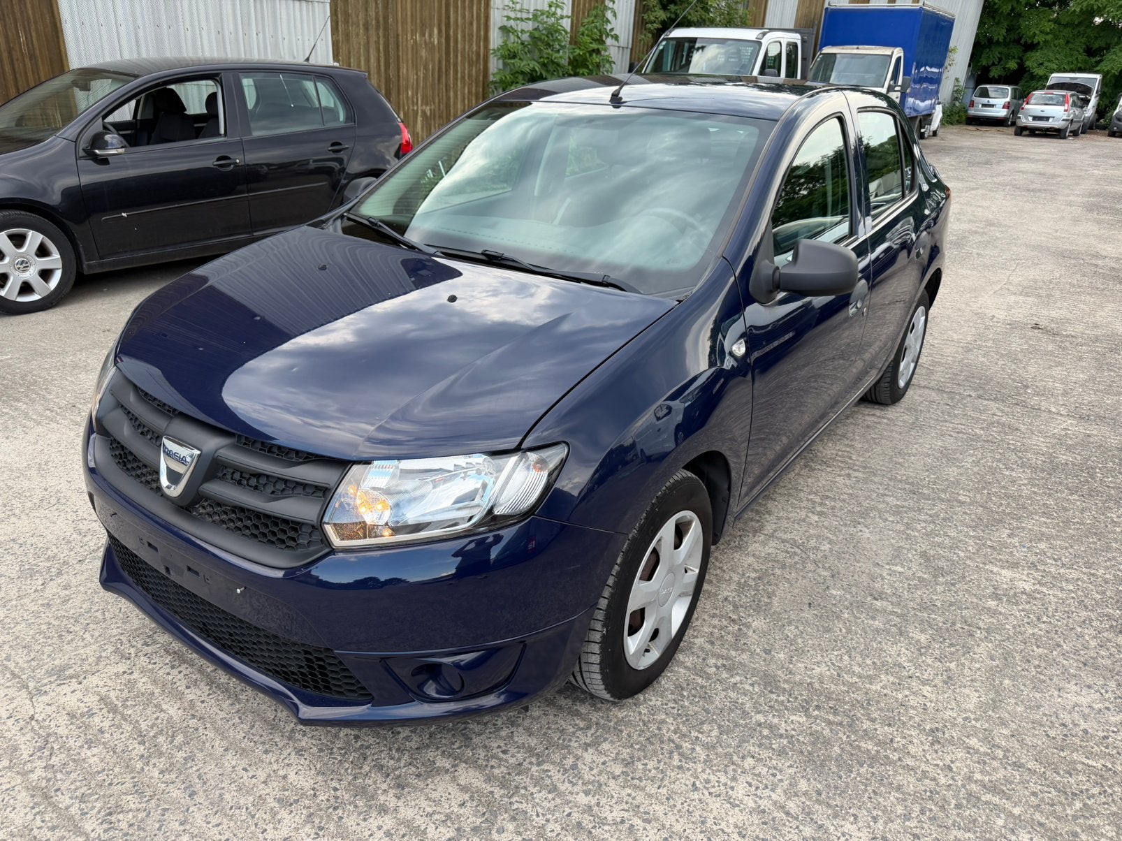 Dacia Logan Logan 1.2i Ambiance, Auto's, Dacia, Voorwielaandrijving, Stof, Zwart, Blauw