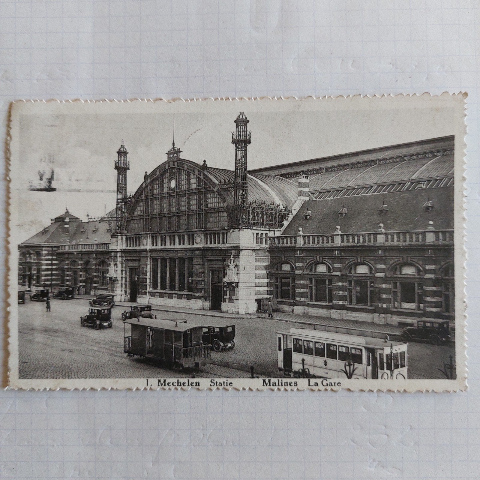 oude postkaart van  Mechelen, Verzamelen, Ophalen of Verzenden
