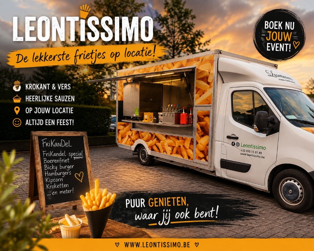 Friterie mobile West-Vlaanderen, friterie lors de votre fête, Articles professionnels, Enlèvement, Snacks
