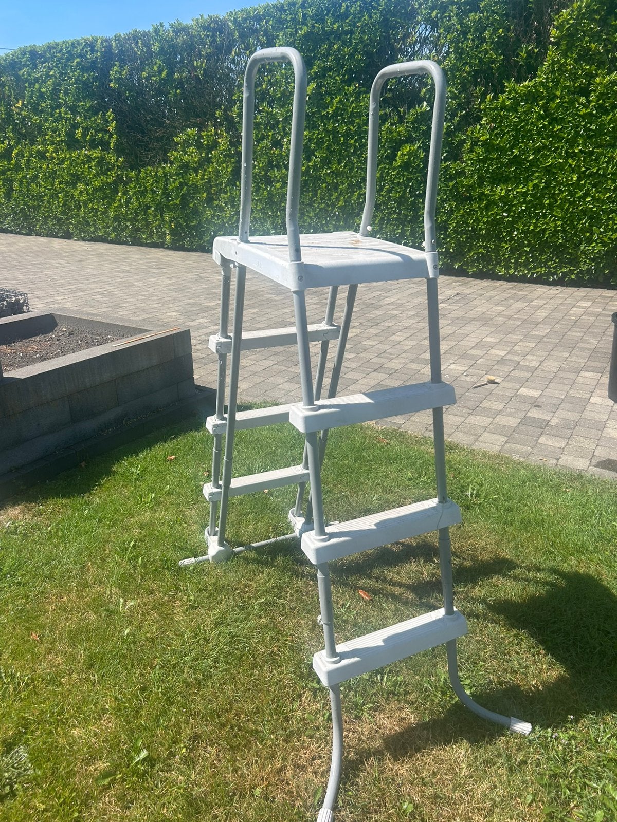 Zwembadtrap, Tuin en Terras, Ophalen, Zo goed als nieuw