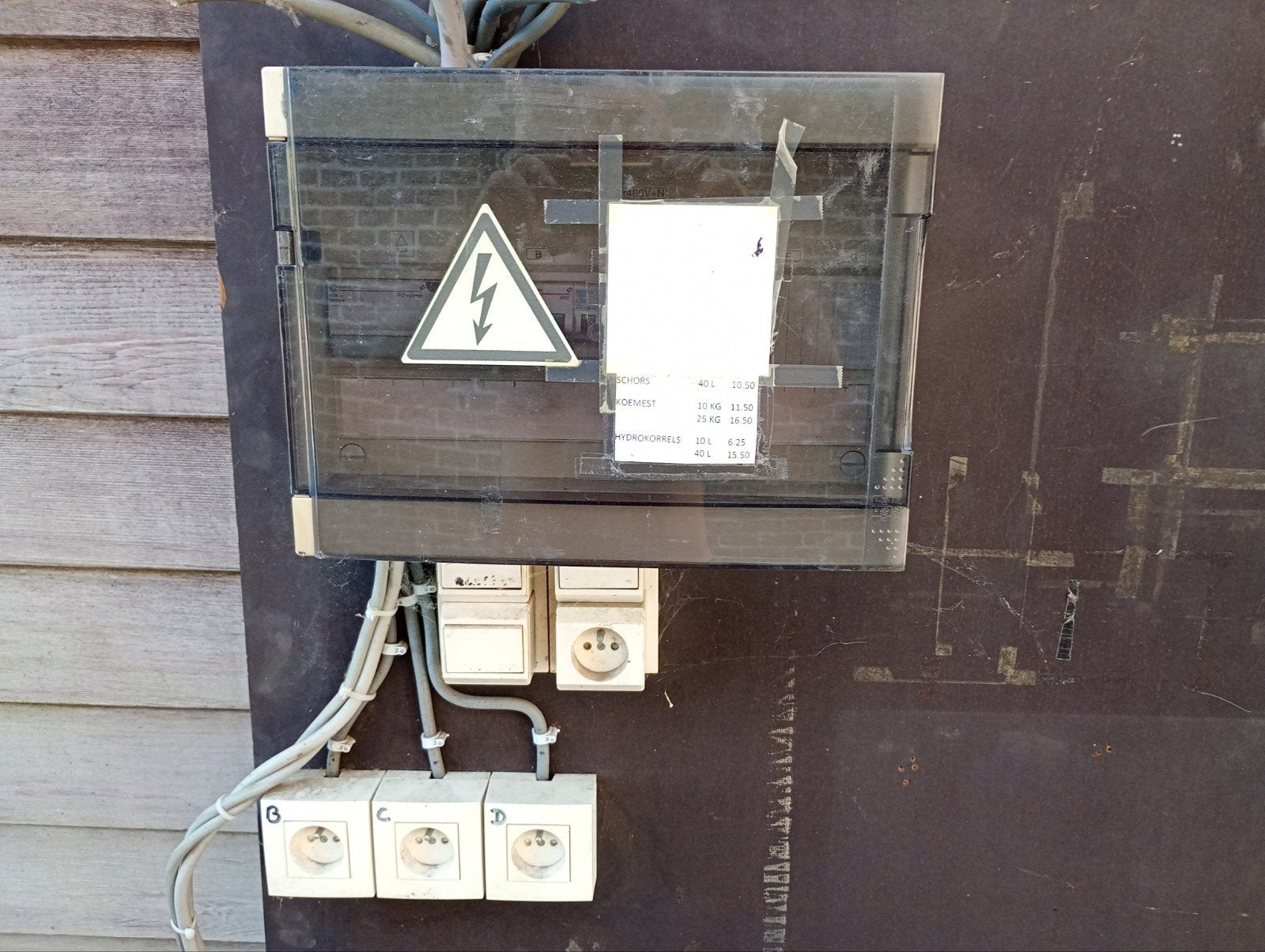 Zekeringskast, Doe-het-zelf en Bouw, Elektriciteit en Kabels, Ophalen