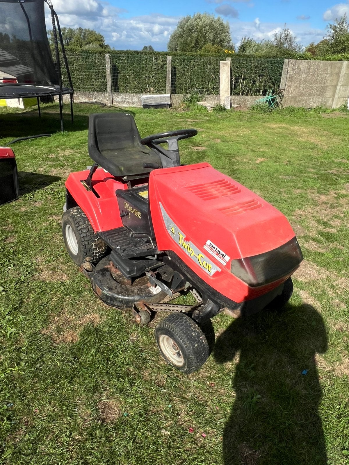 Twin cut, Tuin en Terras, Zitmaaiers, Ophalen, Zo goed als nieuw