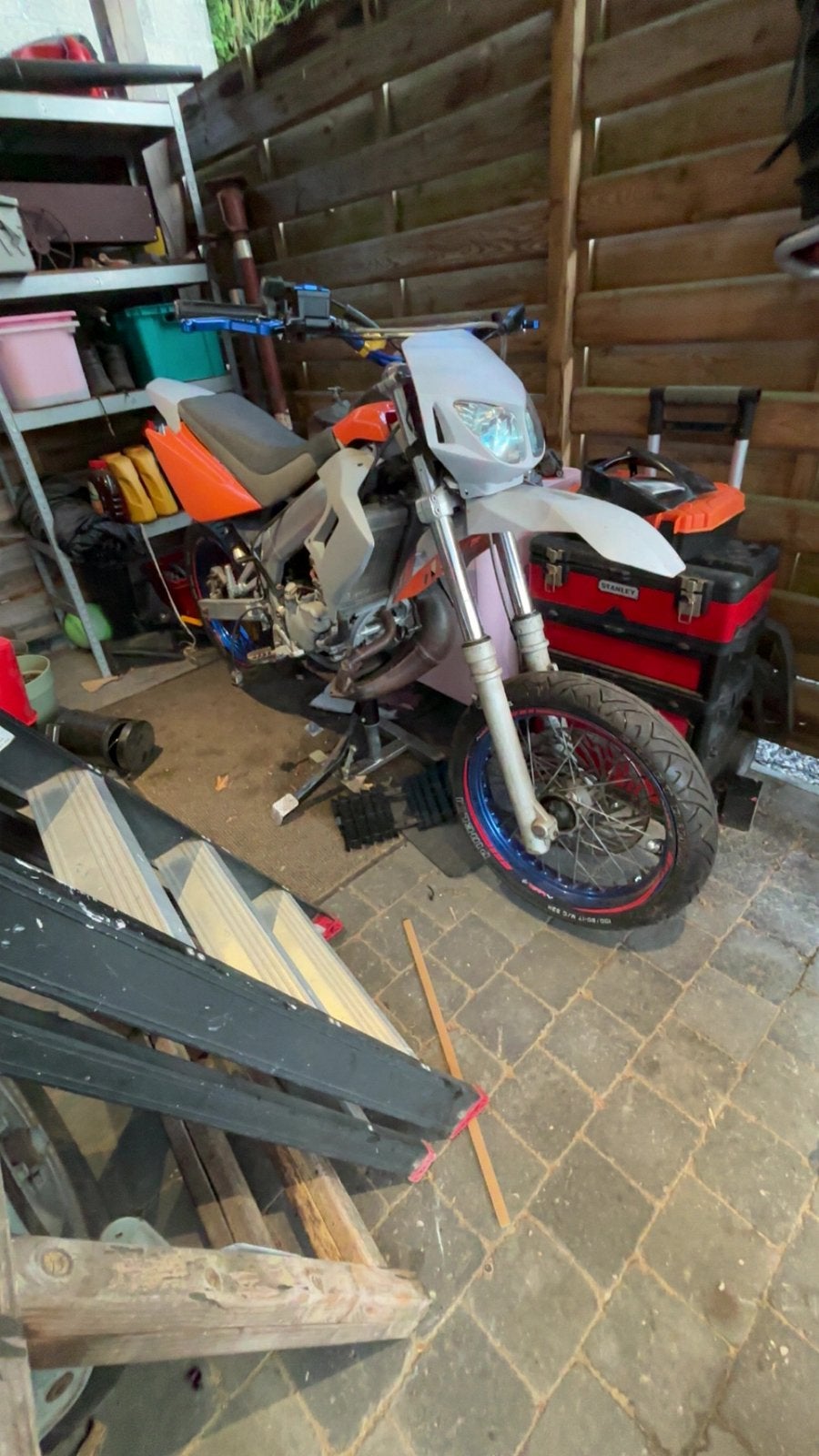 Project derbi senda 2018, Fietsen en Brommers, Brommers | Derbi, Ophalen, 6 versnellingen, Gebruikt, Klasse B (45 km/u)