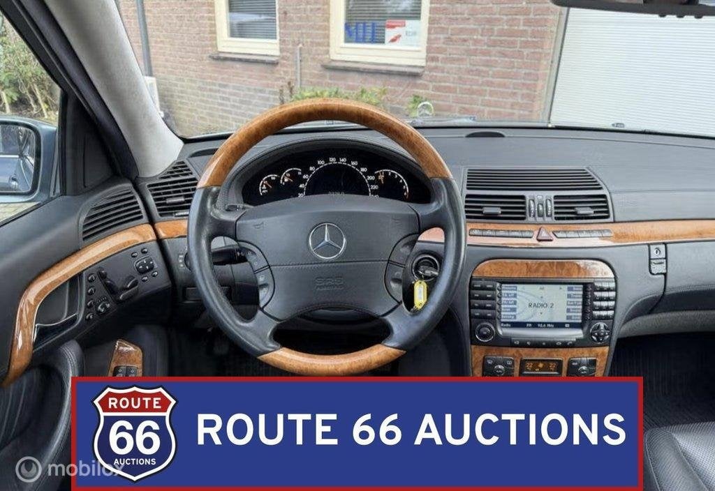 Mercedes-Benz S600 | 2004 | Route 66 Auctions, Autos, Achat, Entreprise, Boîte manuelle, Autre carrosserie