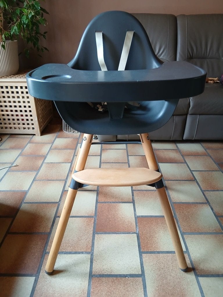Chaise haute - Childhome, Enfants & Bébés, Chaises pour enfants, Enlèvement, Utilisé, Chaise évolutive