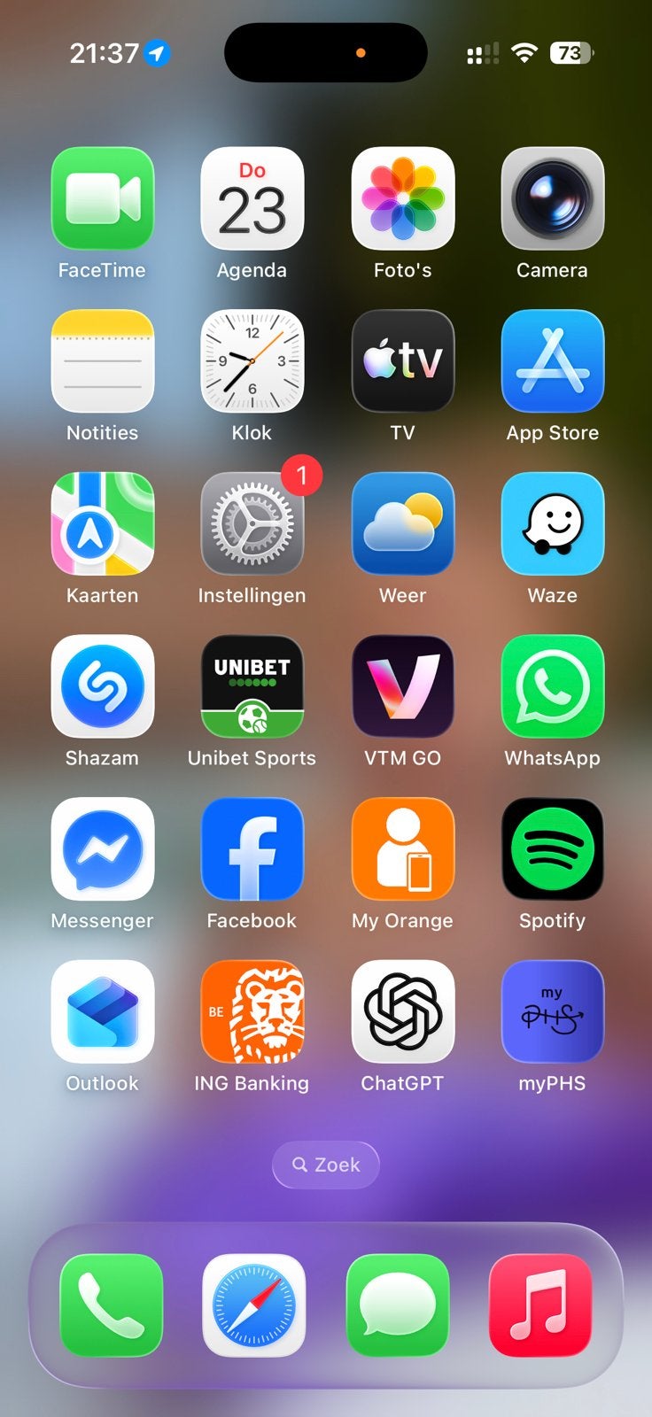 Iphoen 17 256, Telecommunicatie, Mobiele telefoons | Apple iPhone, Ophalen of Verzenden, Zo goed als nieuw, 256 GB