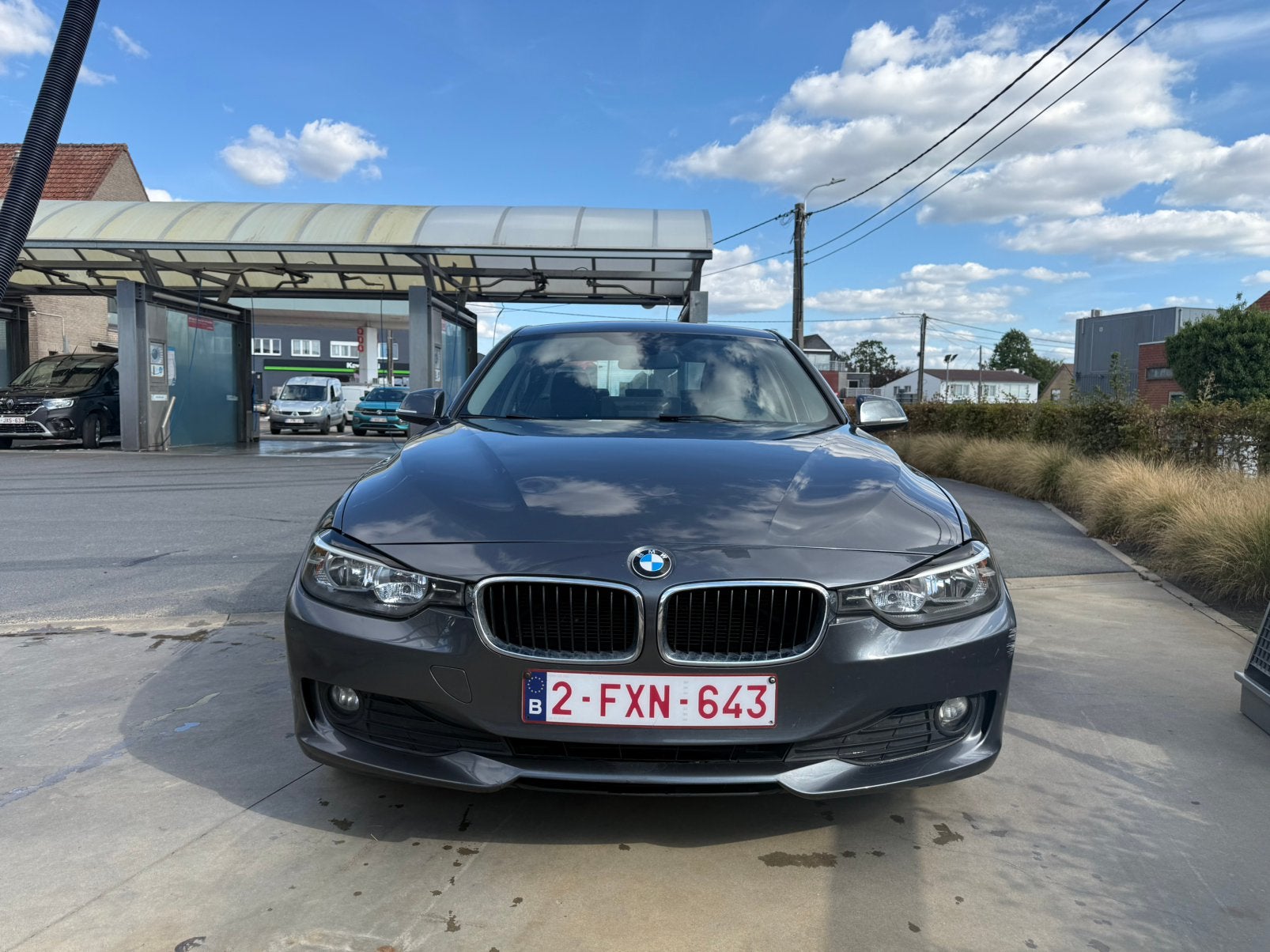 BMW 316D, Auto's, BMW, Automaat, Achterwielaandrijving, Zwart, Leder en Stof