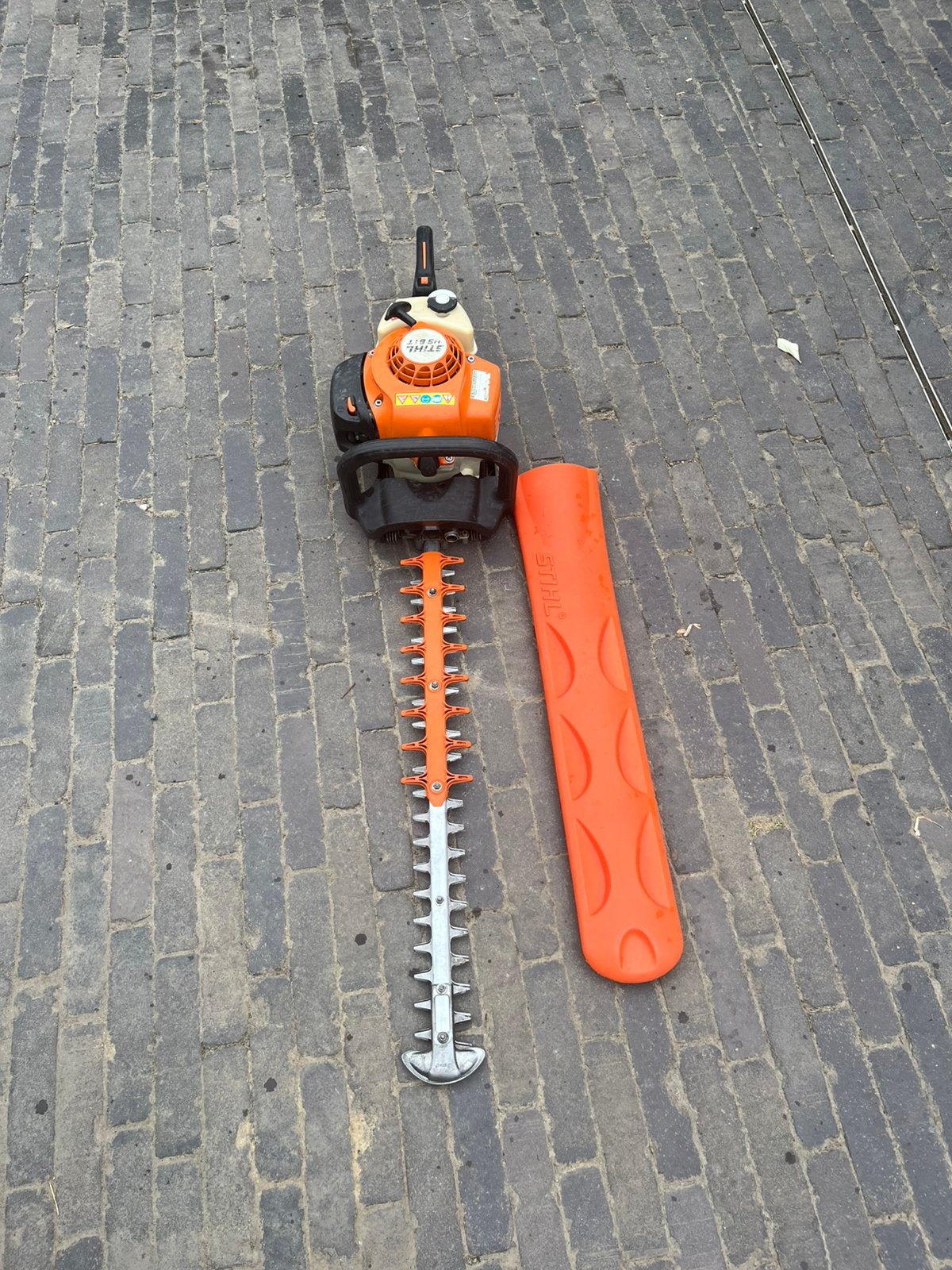 Stihl 81t, Tuin en Terras, Ophalen, Gebruikt, Benzine
