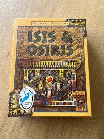 Bordspel Isis & Osiris, Een of twee spelers, Ophalen, Zo goed als nieuw, 999 games