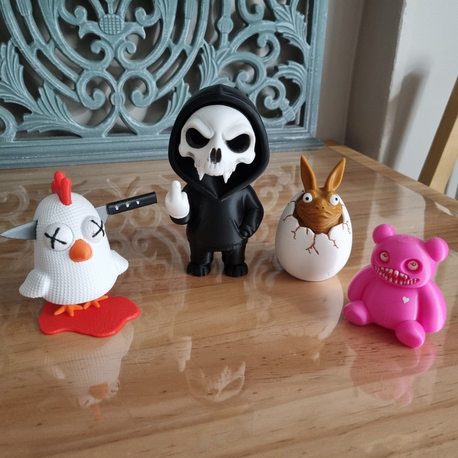 Figurine impression 3D Halloween Horreur, Enlèvement