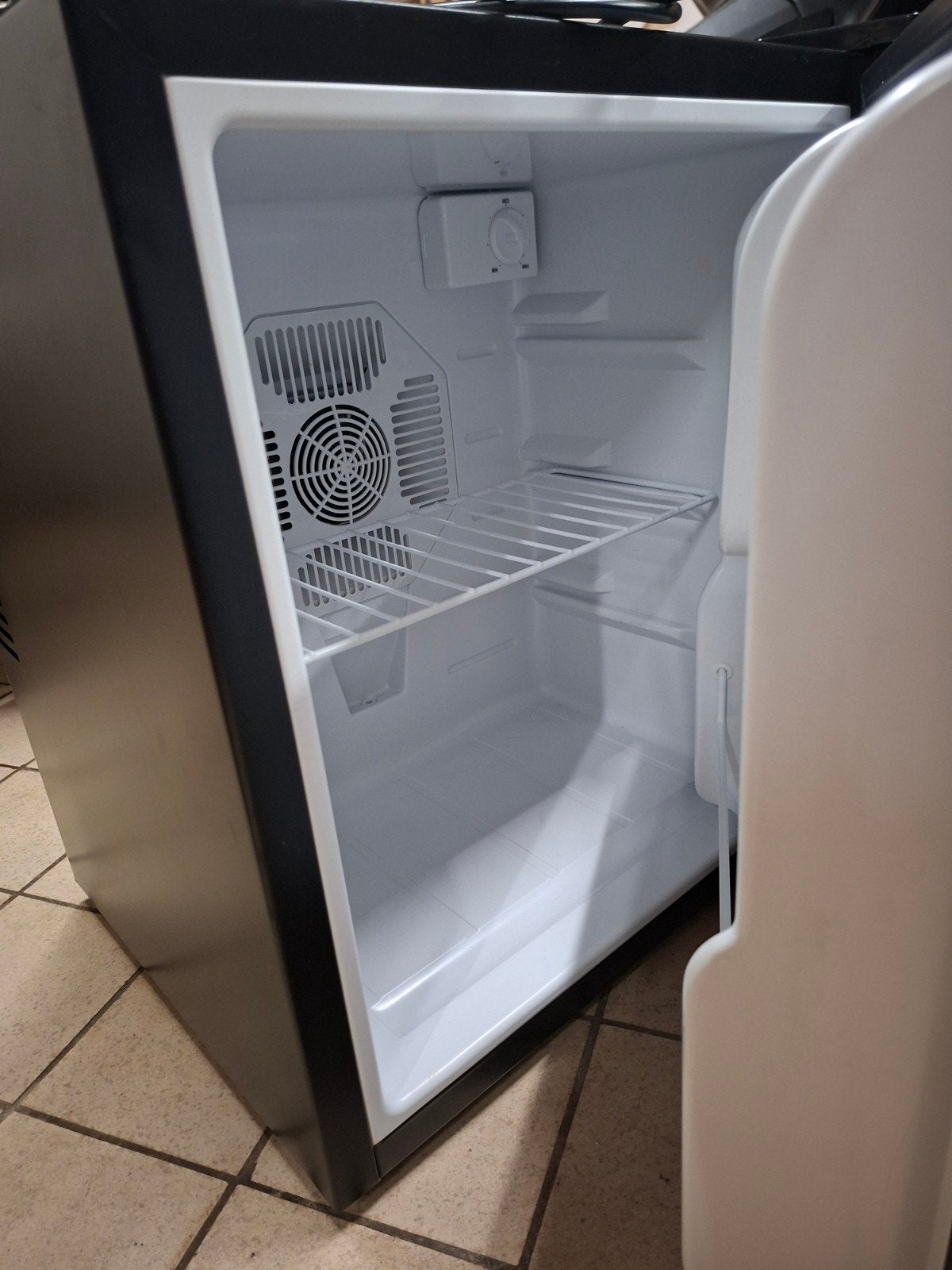 frigo camping, Ophalen