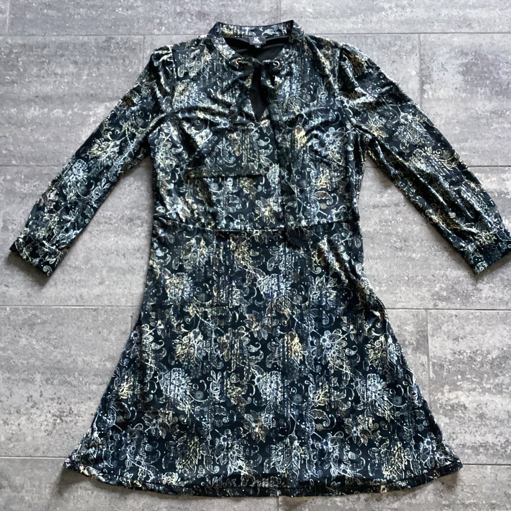 Jurk K-design M, Kleding | Dames, Maat 38/40 (M), K-design, Blauw, Ophalen of Verzenden
