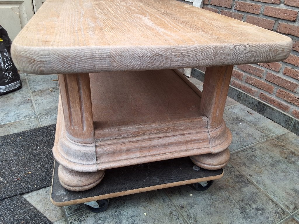 Table basse en chêne massif Free, Klassiek, Enlèvement, Utilisé, 50 à 100 cm